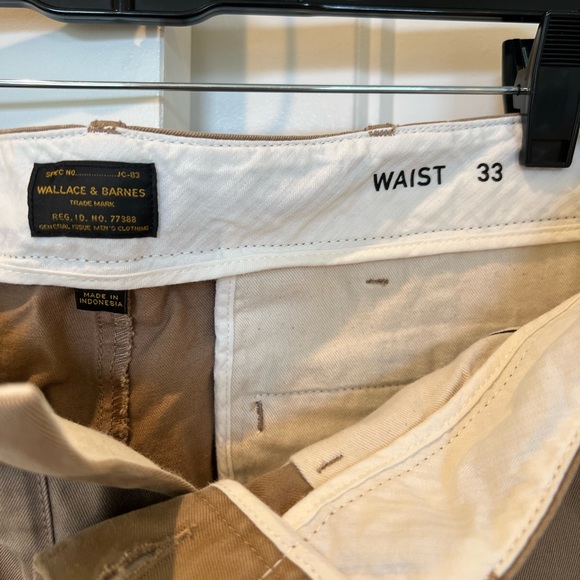 J.Crew Wallace & Barnes 8” officer chino short - Picture 3 of 4